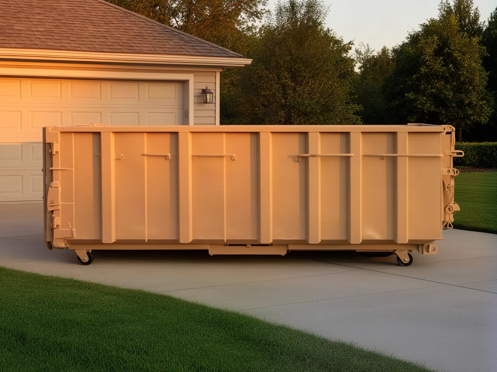 Roll-off dumpster from Fox River Dumpster Rental in Valparaiso, IN
